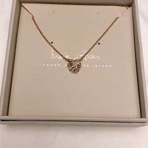 India Hicks Tiny Palm Necklace NIB
